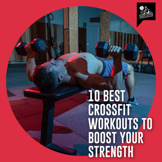 A man doing a CrossFit workout.