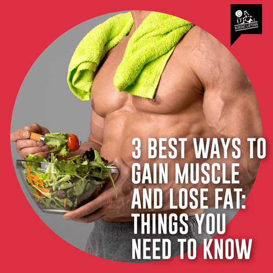 A muscled man holding a bowl of healthy food after working out