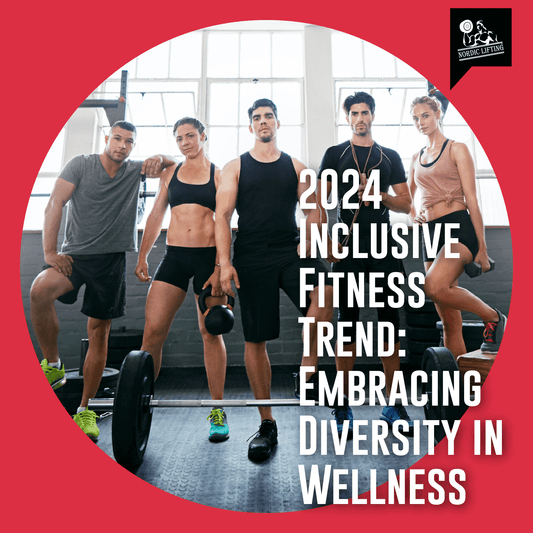 A group of fitness enthusiasts in their sportswear attire posing in front of a barbell.