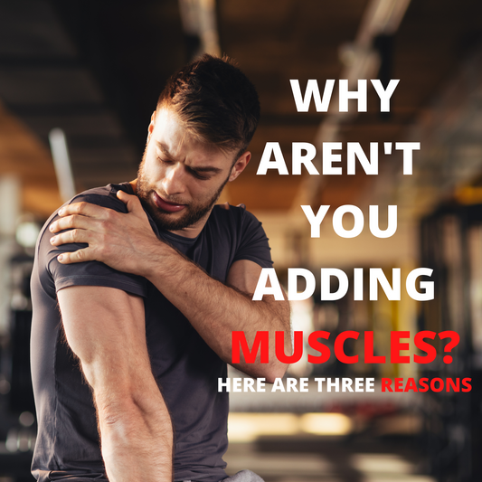 Why Aren't You Adding Muscles? Here are 3 Reasons!