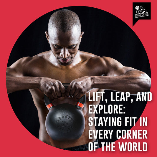 A man using a kettlebell while working out.