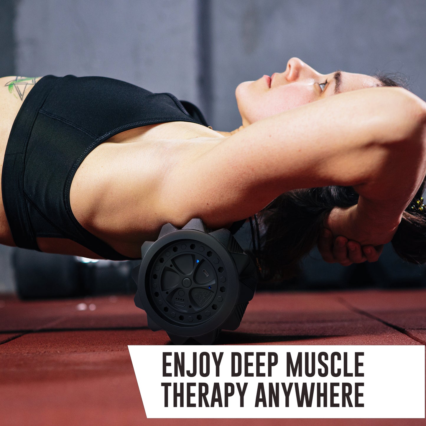 Vibrating Foam Roller for Muscle Release & Workout Recovery – Mobility Roller for Fitness & Athletes – by Nordic Lifting