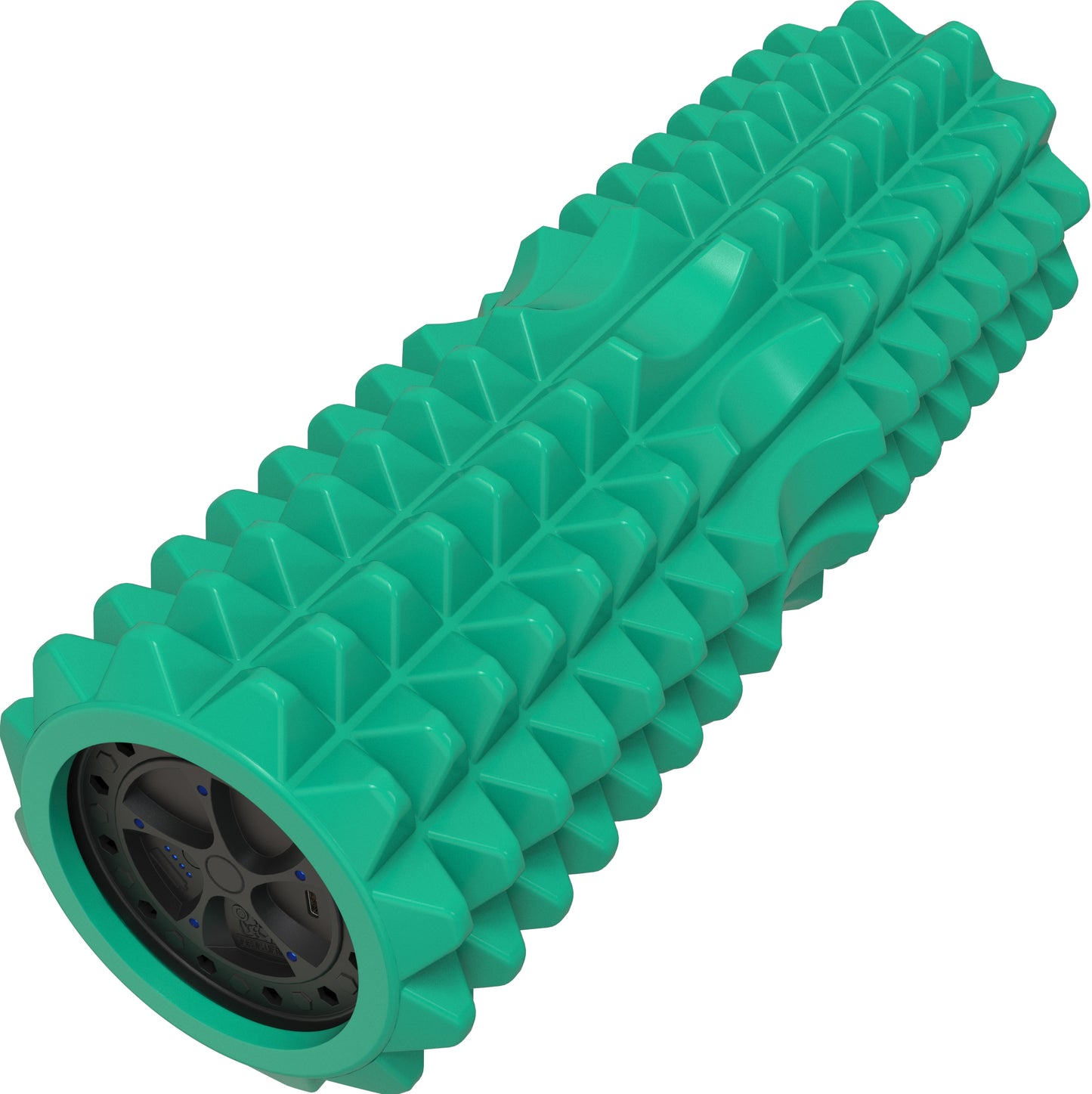 Vibrating Foam Roller - Ergonomic Trigger Point Roller for Fitness and Recovery - by Nordic Lifting