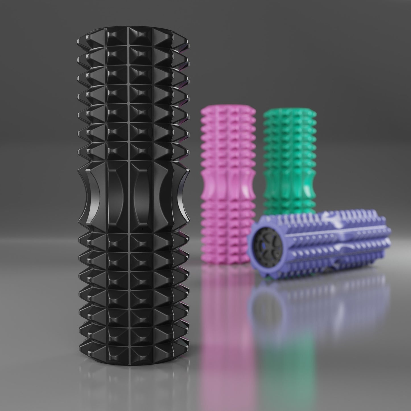 Vibrating Foam Roller for Muscle Release & Workout Recovery – Mobility Roller for Fitness & Athletes – by Nordic Lifting