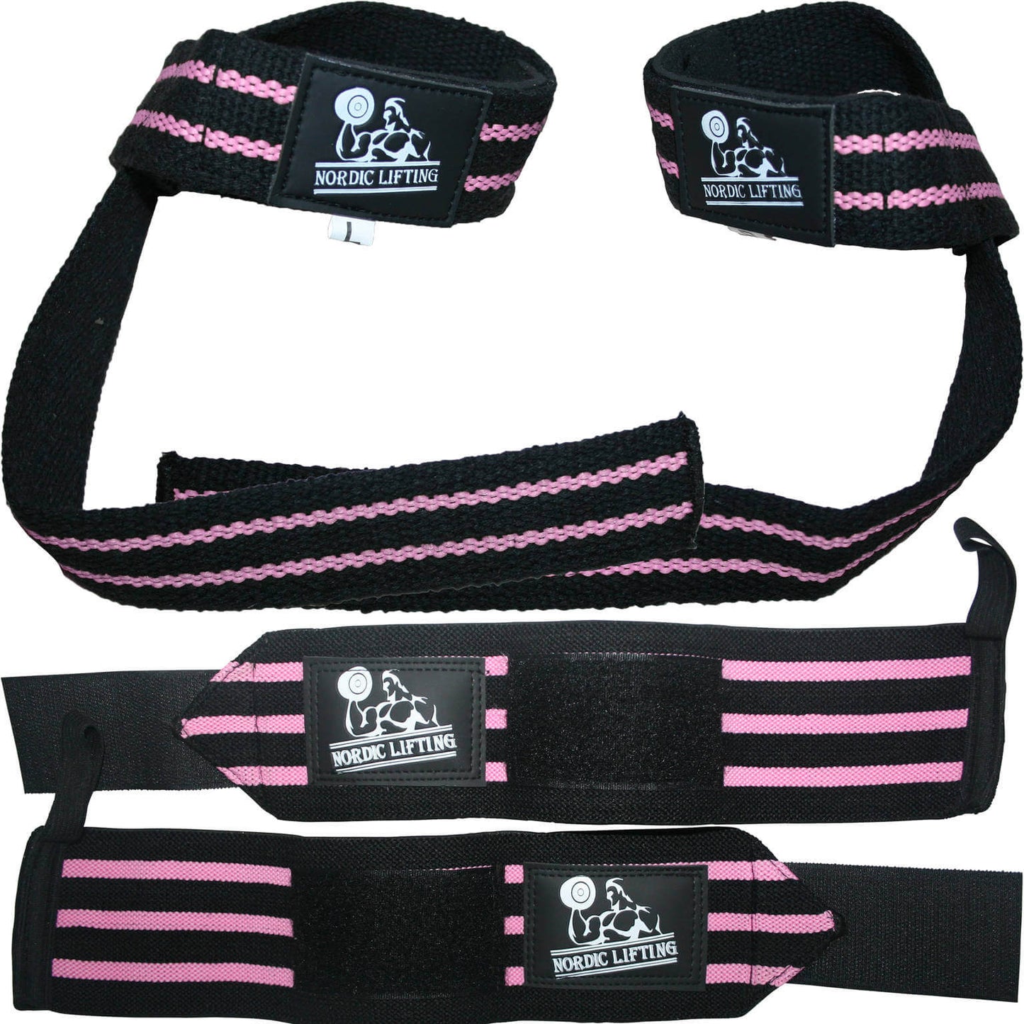 Wrist Wraps & Lifting Straps Bundle