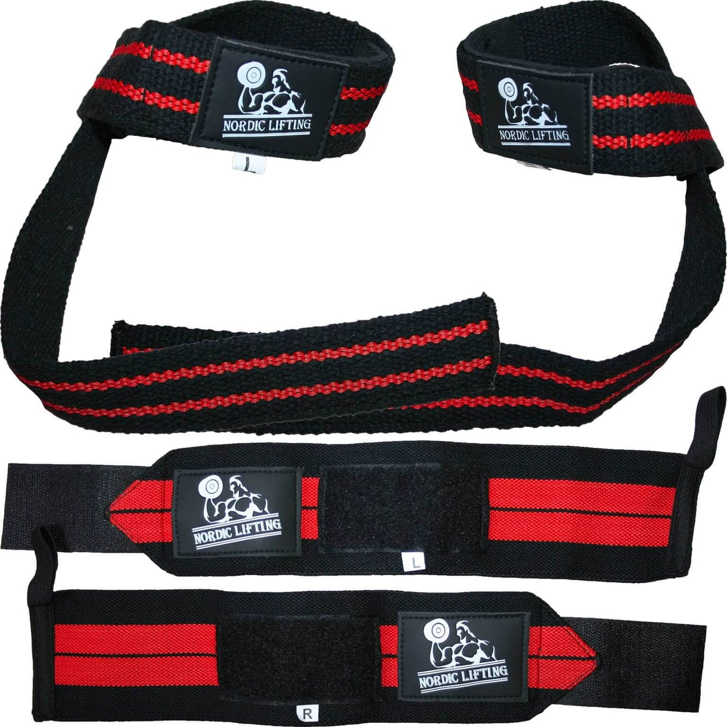 Wrist Wraps & Lifting Straps Bundle