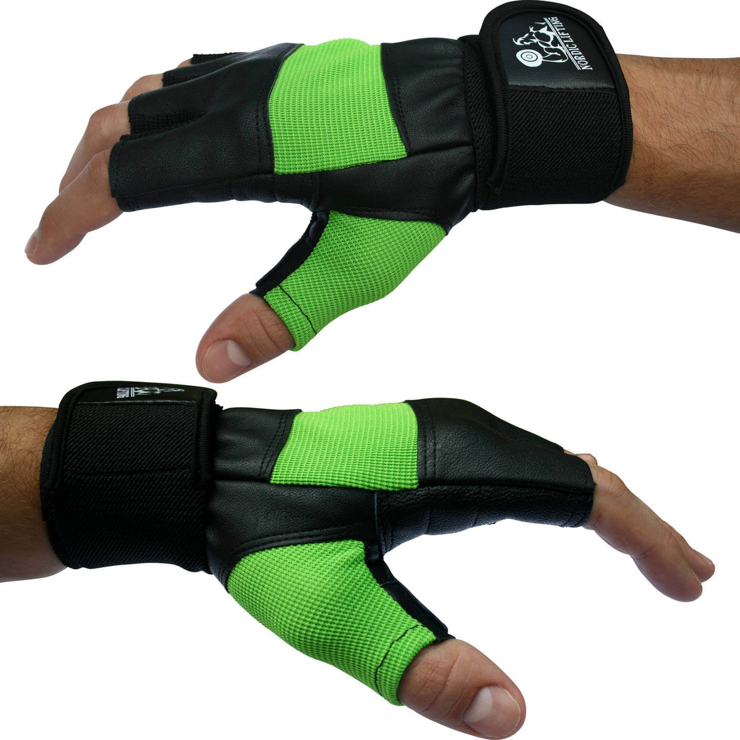 Weightlifting Gloves with 12" Wrist Support