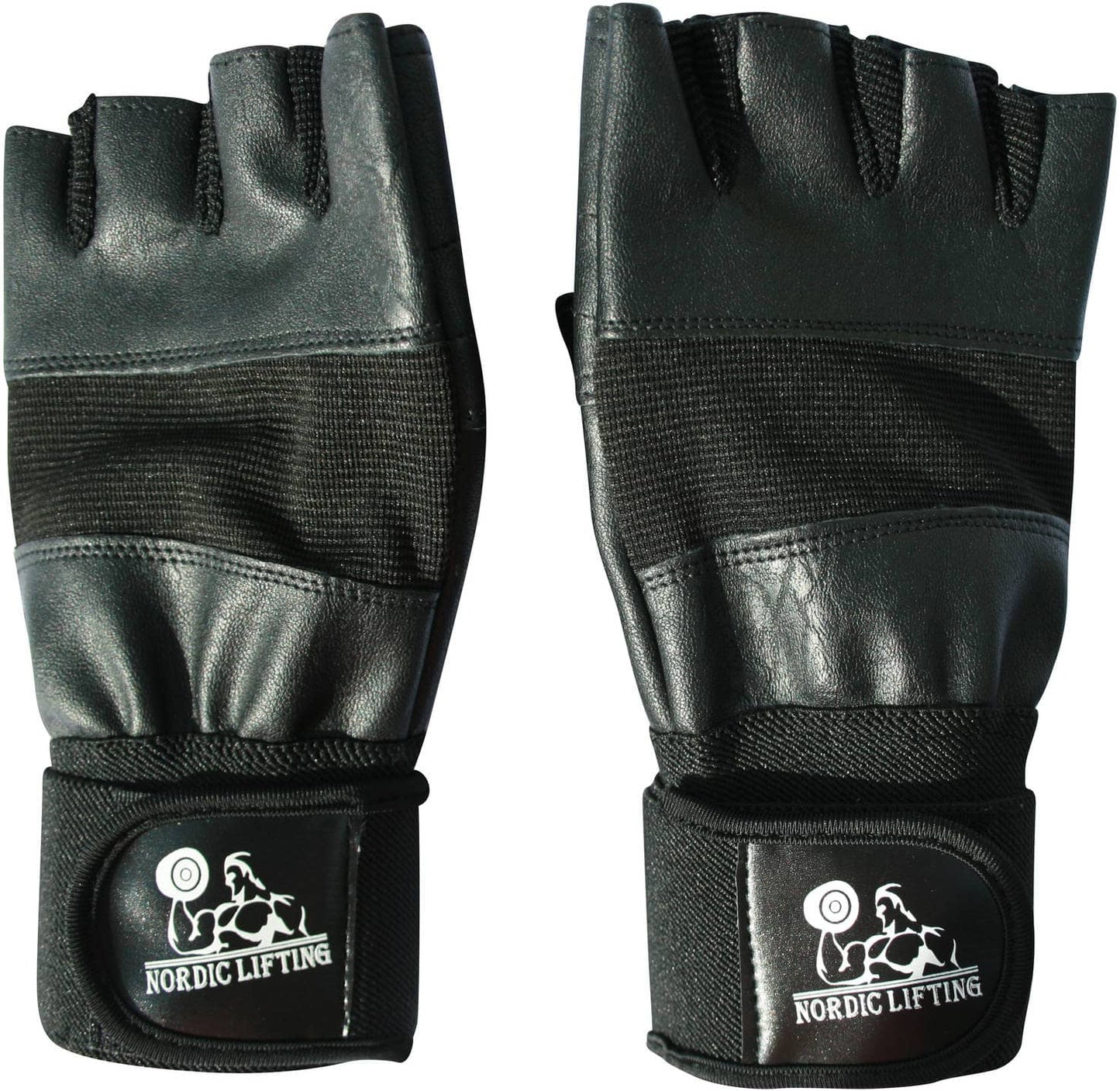 Weightlifting Gloves with 12" Wrist Support