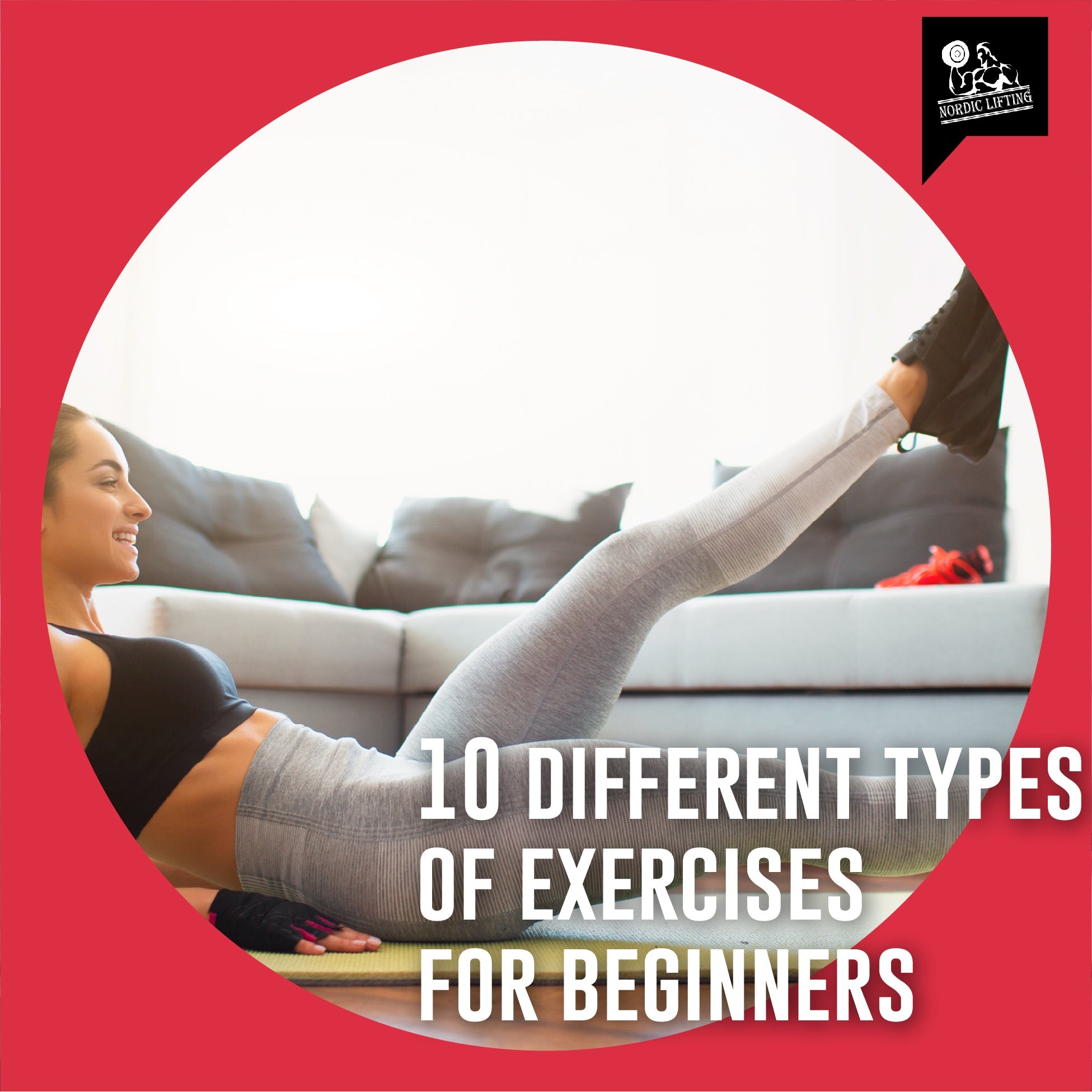 10 Different Types of Exercises For Beginners - Nordic Lifting
