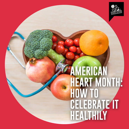 A heart-shaped bowl full of fruits with a stethoscope