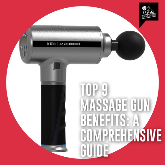 The Nordic Lifting Massage Gun Model Product