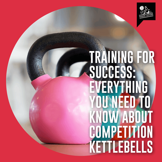 A Closer Look of Pink And Other Colors of Competition Kettlebells 