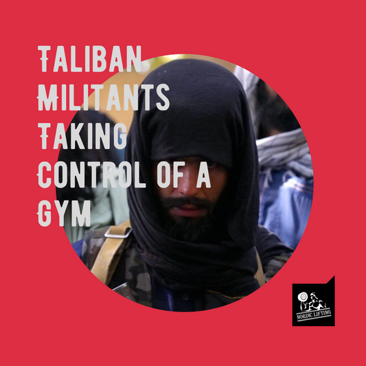 Footage has Surfaced of Taliban Militants Taking Control of a Gym in the Afghan Presidential Palace.
