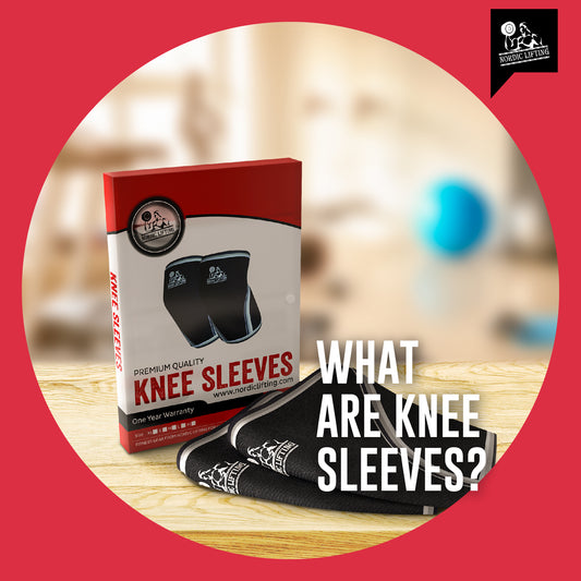 Knee sleeve product with packaging