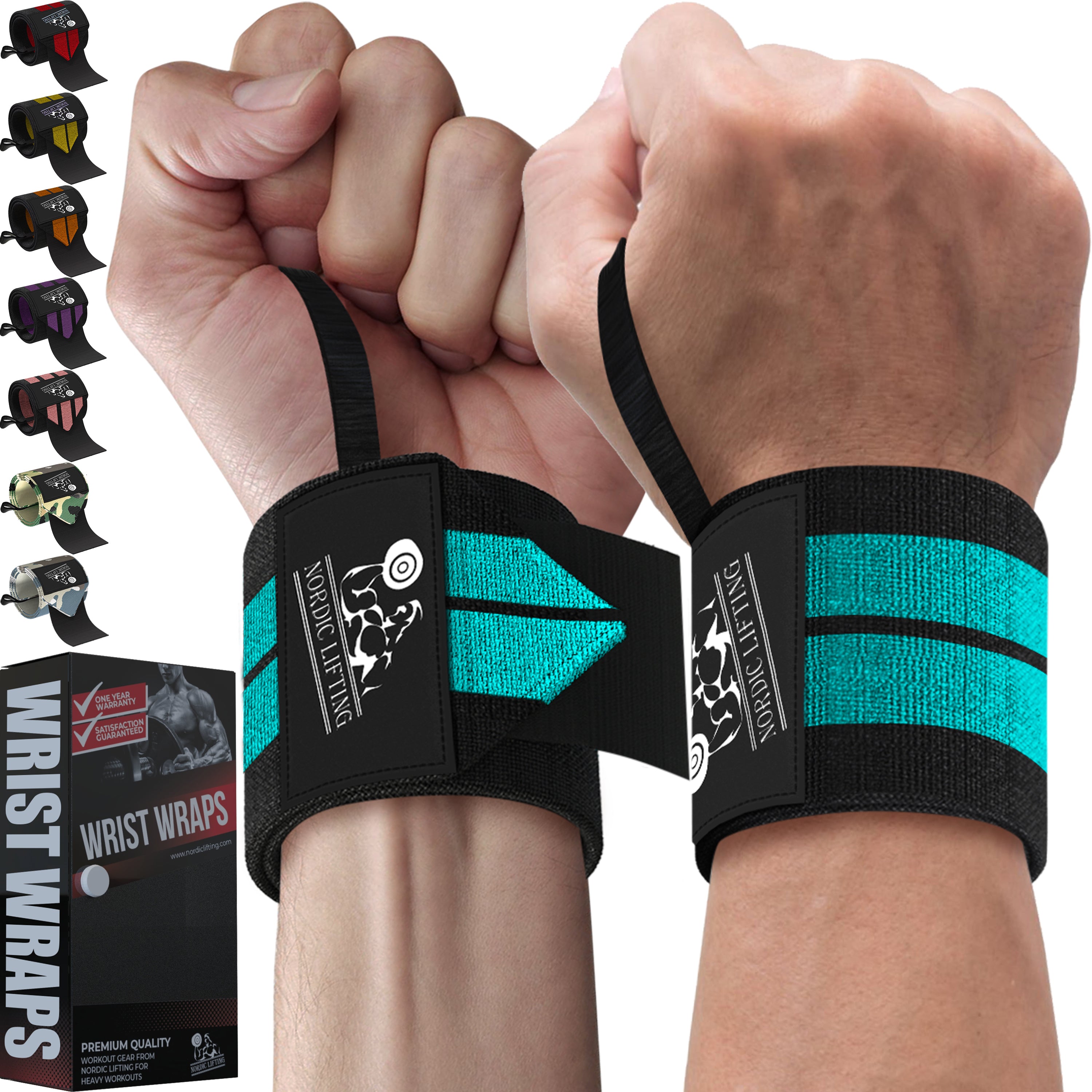 Nordic Lifting Wrist Wraps