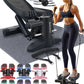 Home Workout Mini Stepper - w/ Resistance Bands Set and Built-in Tracking Monitor