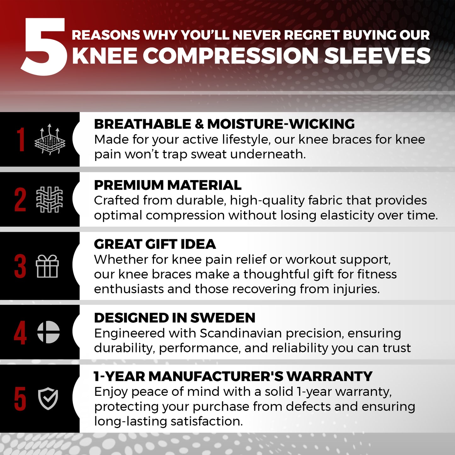 Knee Compression Sleeves