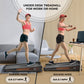 NLX Y8000 Treadmill - Under-Desk Treadmill Perfect for Home or Office Use, Walking or Running Treadmill with Adjustable Incline, 260 lbs Max User Capacity