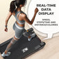 NLX Y8000 Treadmill - Under-Desk Treadmill Perfect for Home or Office Use, Walking or Running Treadmill with Adjustable Incline, 260 lbs Max User Capacity