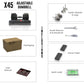 Adjustable Dumbbell 45lbs with Interchangeable Dial - Home Gym Space-Saver - X45