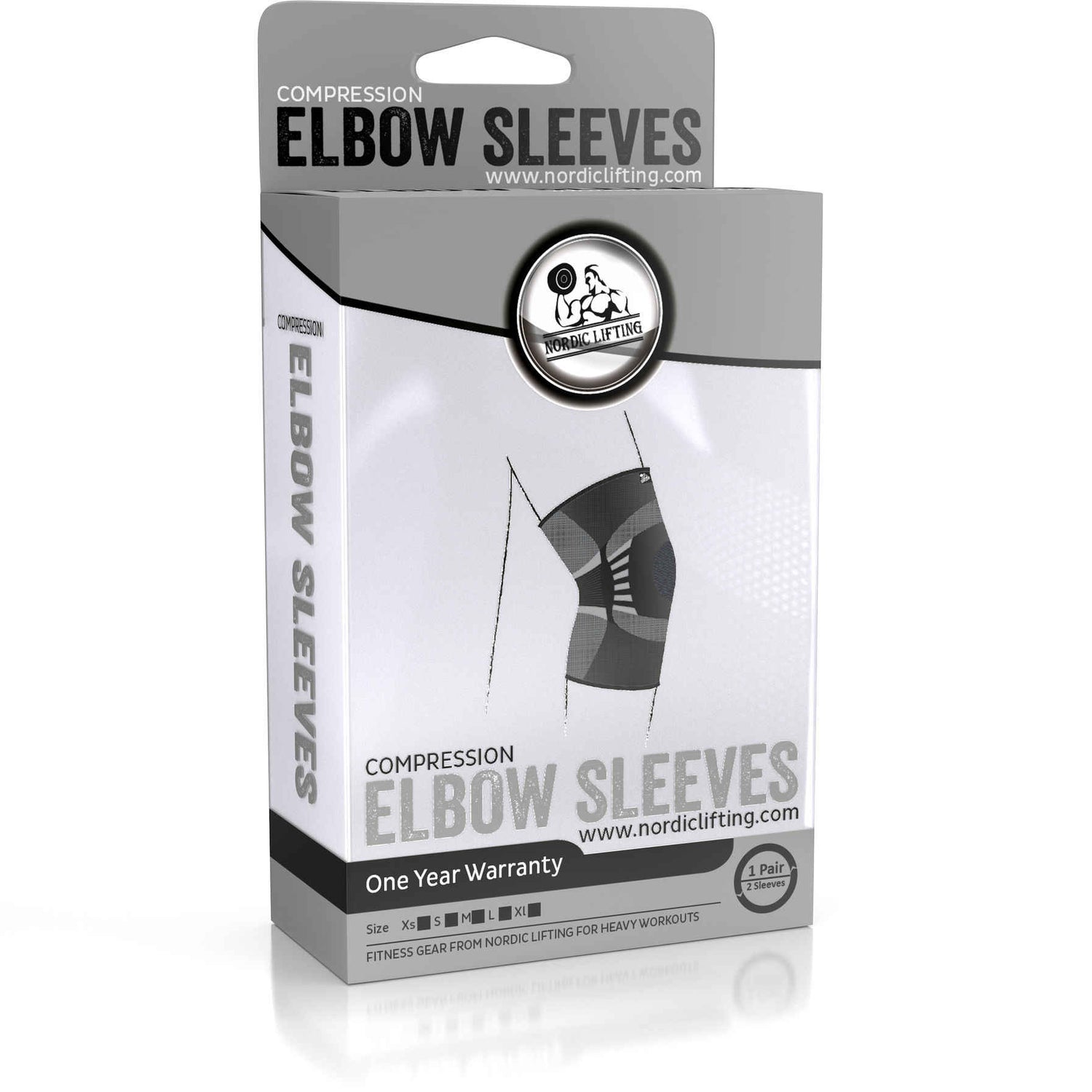 elbow compression sleeve banner