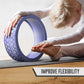 Yoga Wheel - Exercise Equipment for Back Pain Relief and Stretching by Nordic Lifting
