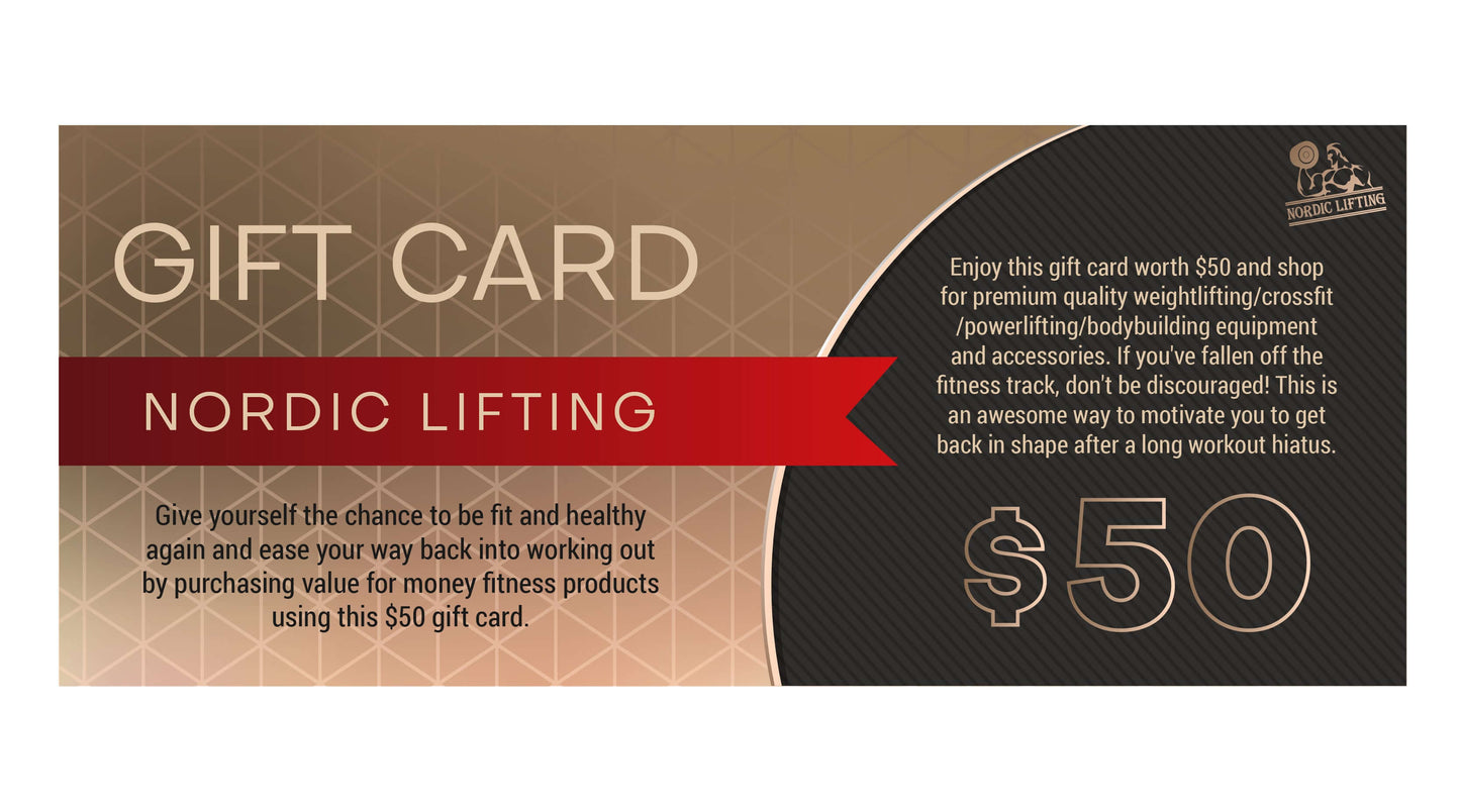 Nordic Lifting Gift Card